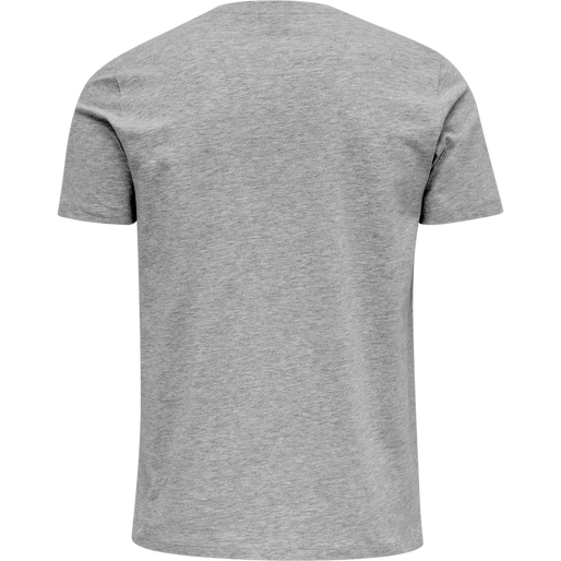 hmlLEGACY T-SHIRT, GREY MELANGE, packshot