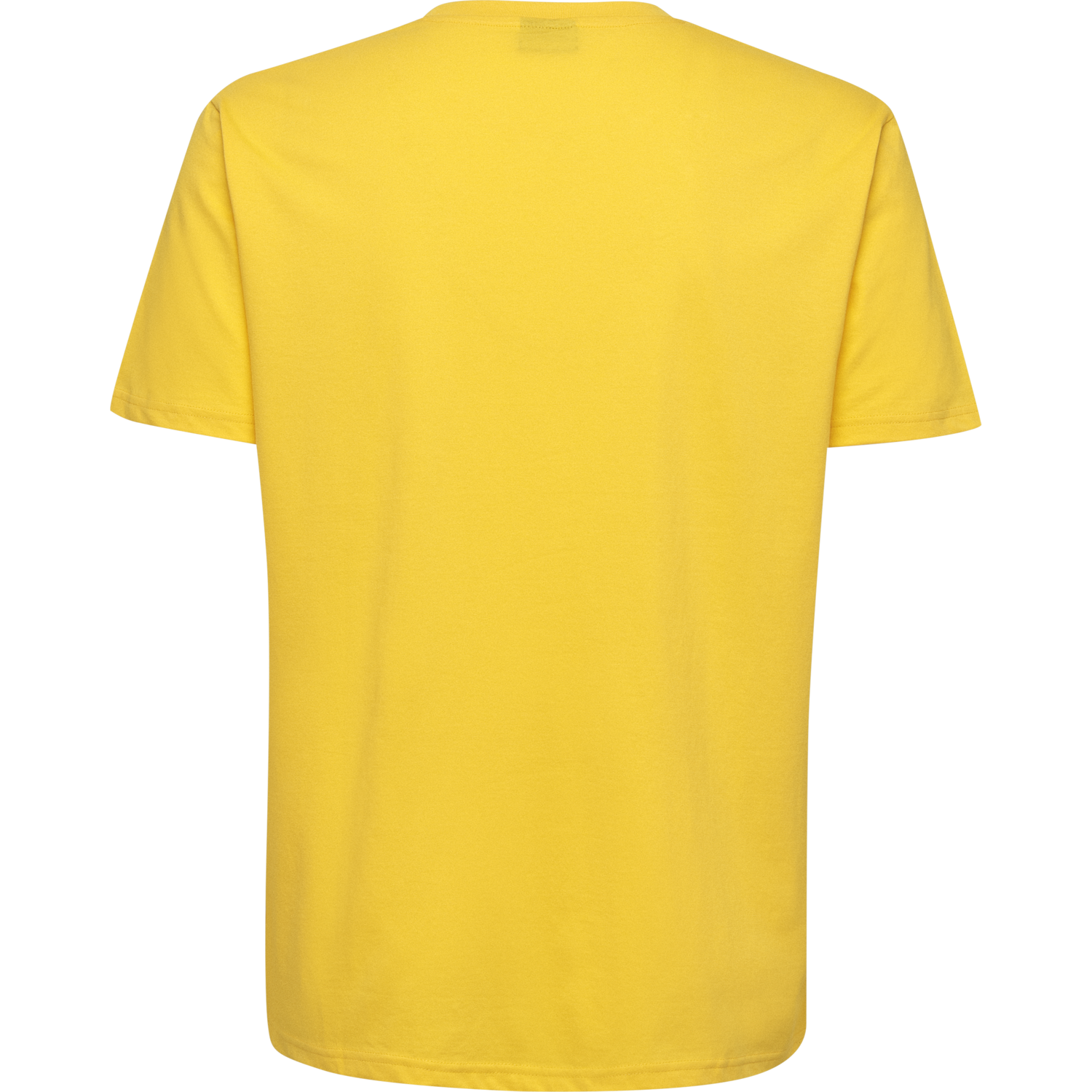 HMLGO KIDS COTTON LOGO T-SHIRT S/S, SPORTS YELLOW, packshot