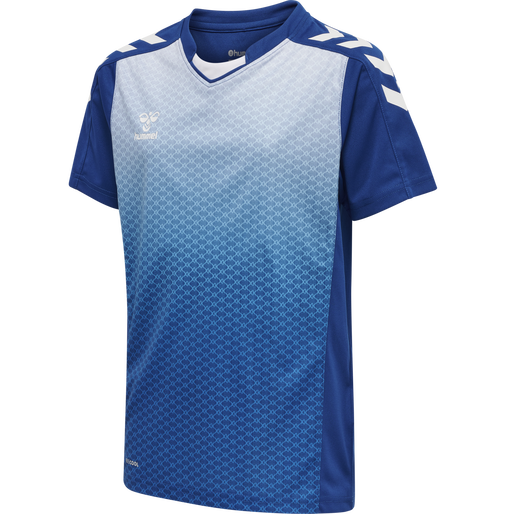 hmlCORE XK SUBLIMA JERSEY S/S KIDS, TRUE BLUE, packshot