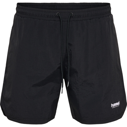 hmlLGC TRAVIS WOVEN SHORTS, BLACK, packshot