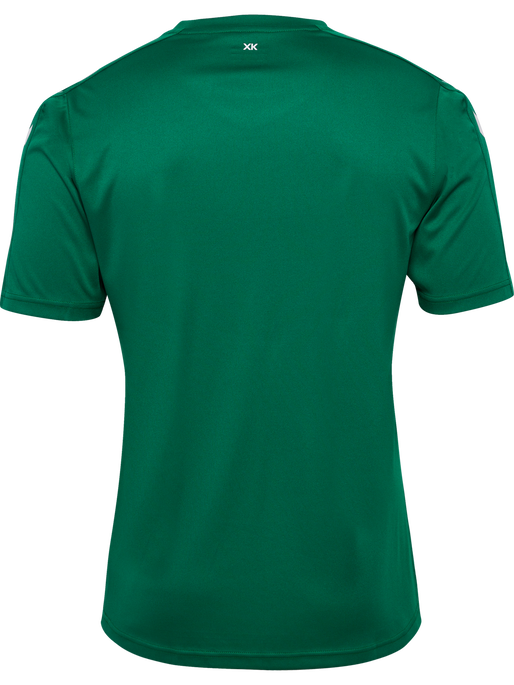 hmlCORE XK POLY JERSEY S/S, EVERGREEN, packshot