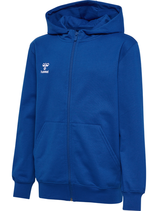 hmlGO 2.0 ZIP HOODIE KIDS, TRUE BLUE, packshot