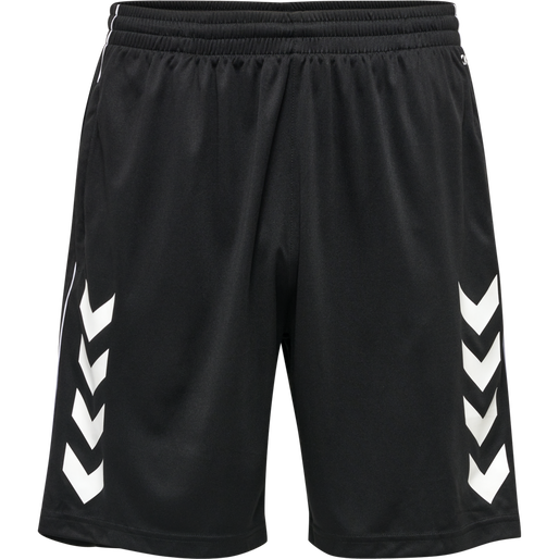 hmlCORE XK POLY COACH SHORTS, BLACK hmlCORE XK POLY COACH SHORTS, BLACK, packshot