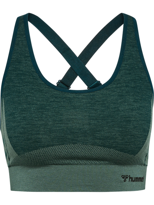 hmlCLEA SEAMLESS  SPORTS TOP, GREEN GABLES/GARDEN TOPIARY ME hmlCLEA SEAMLESS  SPORTS TOP, GREEN GABLES/GARDEN TOPIARY ME, packshot
