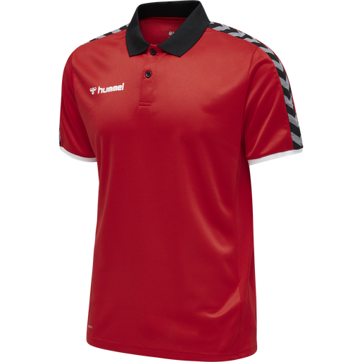 hmlAUTHENTIC FUNCTIONAL POLO, TRUE RED, packshot