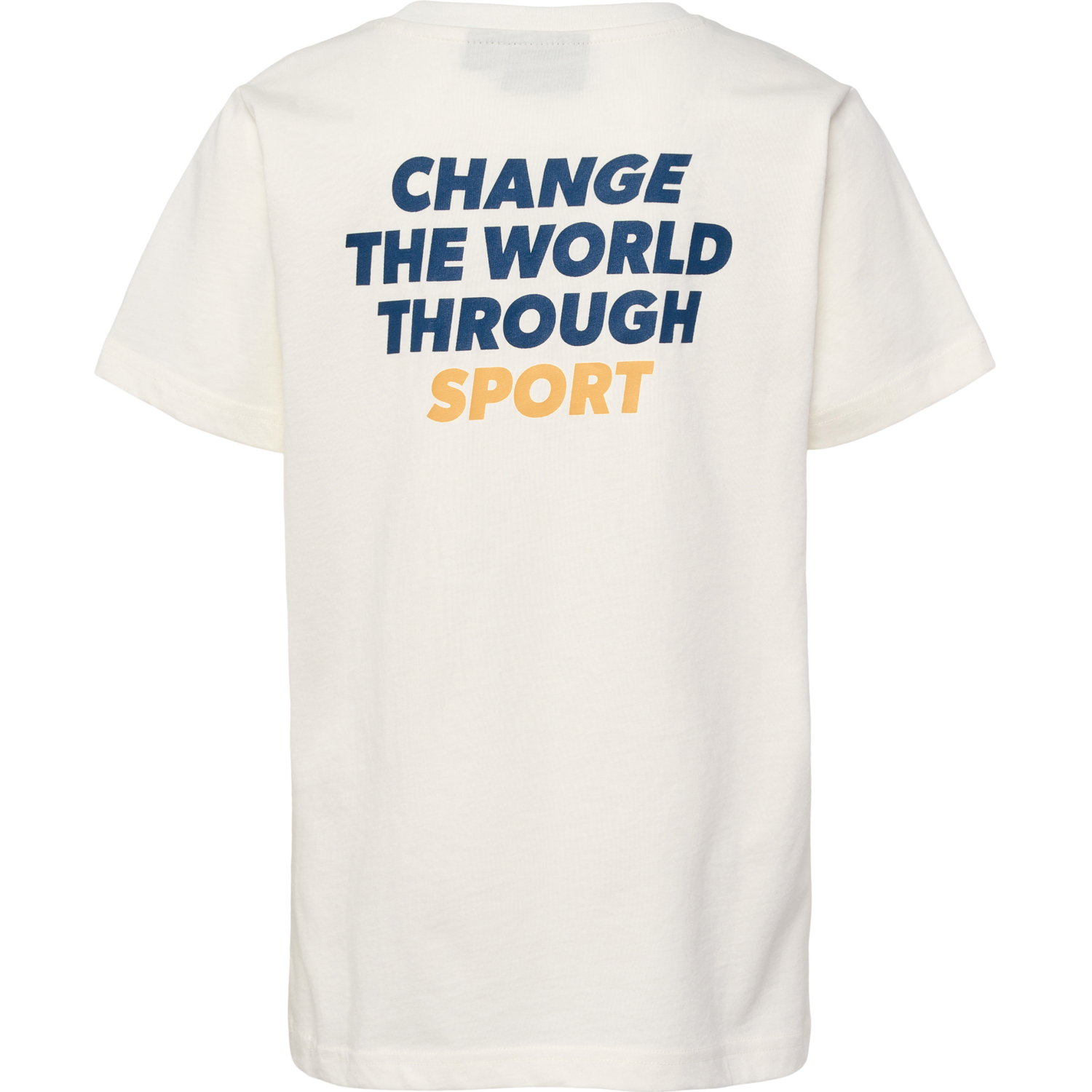 hmlJUMP T-SHIRT S/S, MARSHMALLOW, packshot