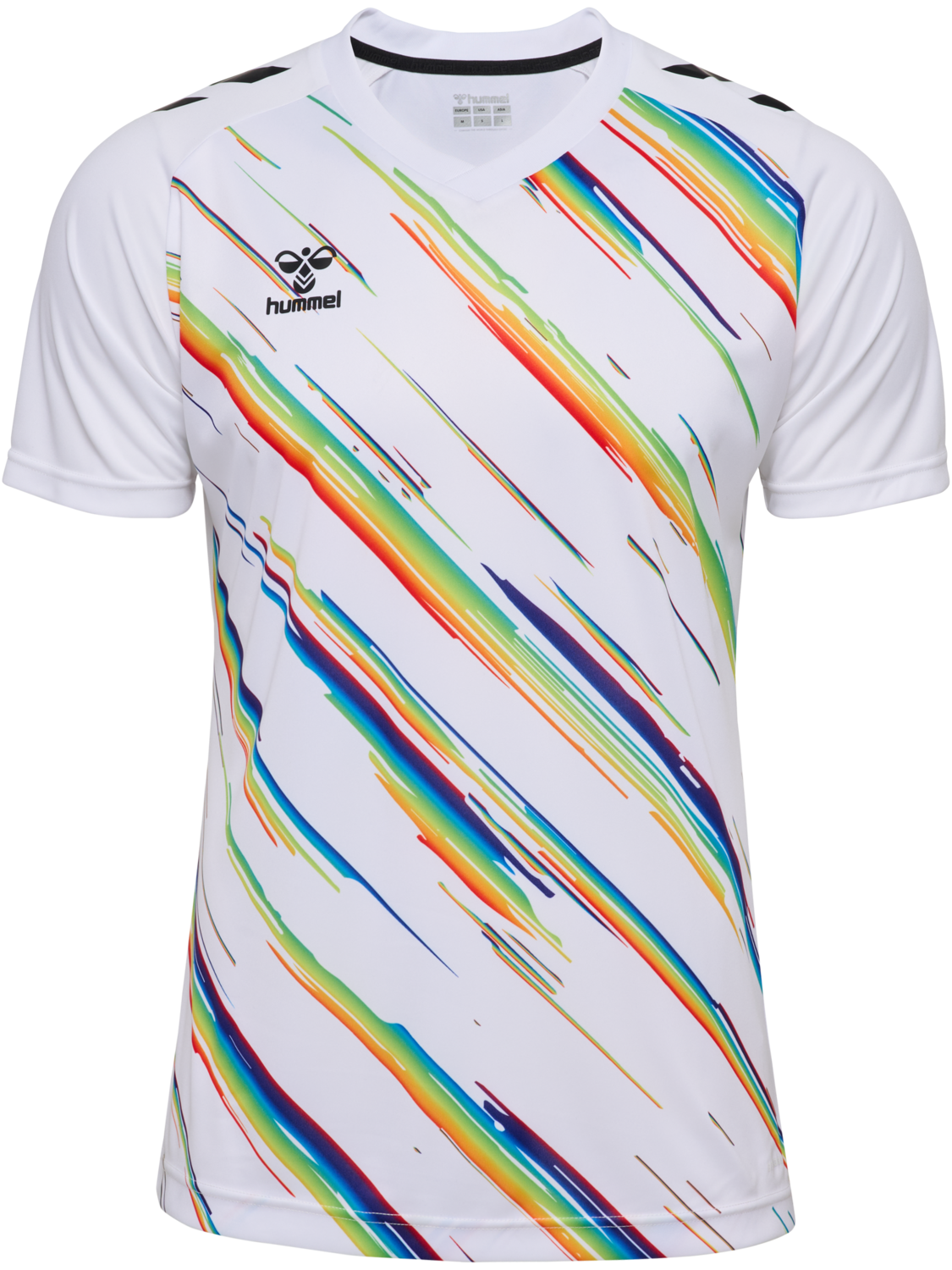 hmlMATCH TRIUMPH JERSEY S/S, WHITE/MULTICOLOR, packshot