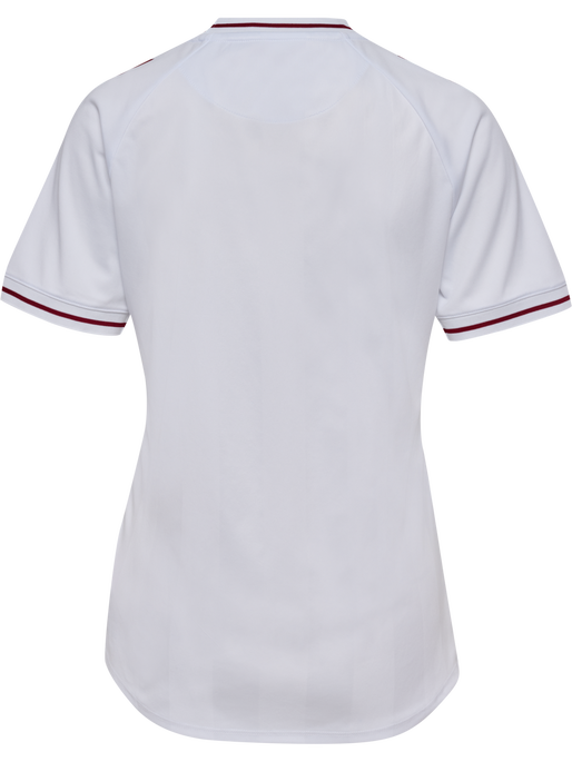 DBU WOMAN 25 AWAY JERSEY S/S, WHITE DBU WOMAN 25 AWAY JERSEY S/S, WHITE, packshot