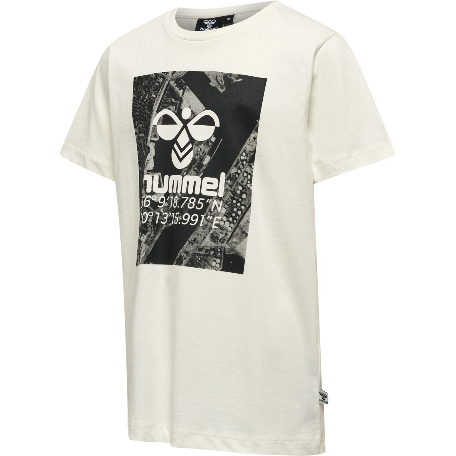 hmlSATELLITE T-SHIRT S/S, MARSHMALLOW, packshot