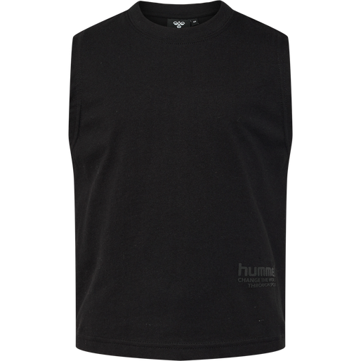 hmlPURE TOP, BLACK, packshot