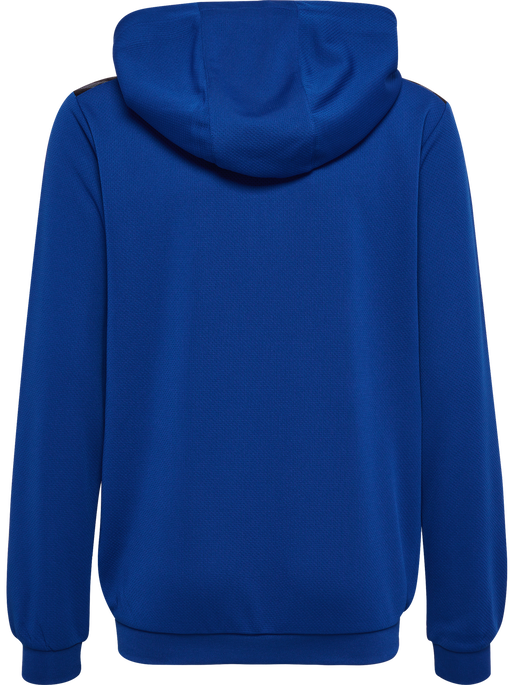 hmlAUTHENTIC PL ZIP HOODIE KIDS, TRUE BLUE, packshot