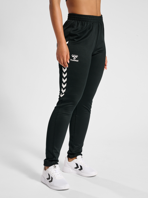 hmlSTALTIC TRAINING PANTS WOMAN, BLACK, model