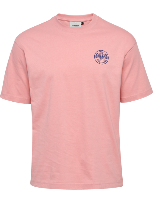 hmlSWARM LOOSE T-SHIRT, BRIDAL ROSE, packshot