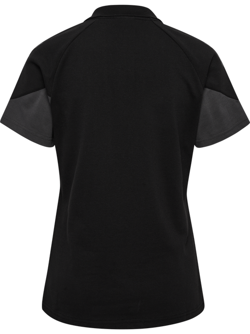 hmlTRAVEL POLO WOMAN, BLACK, packshot