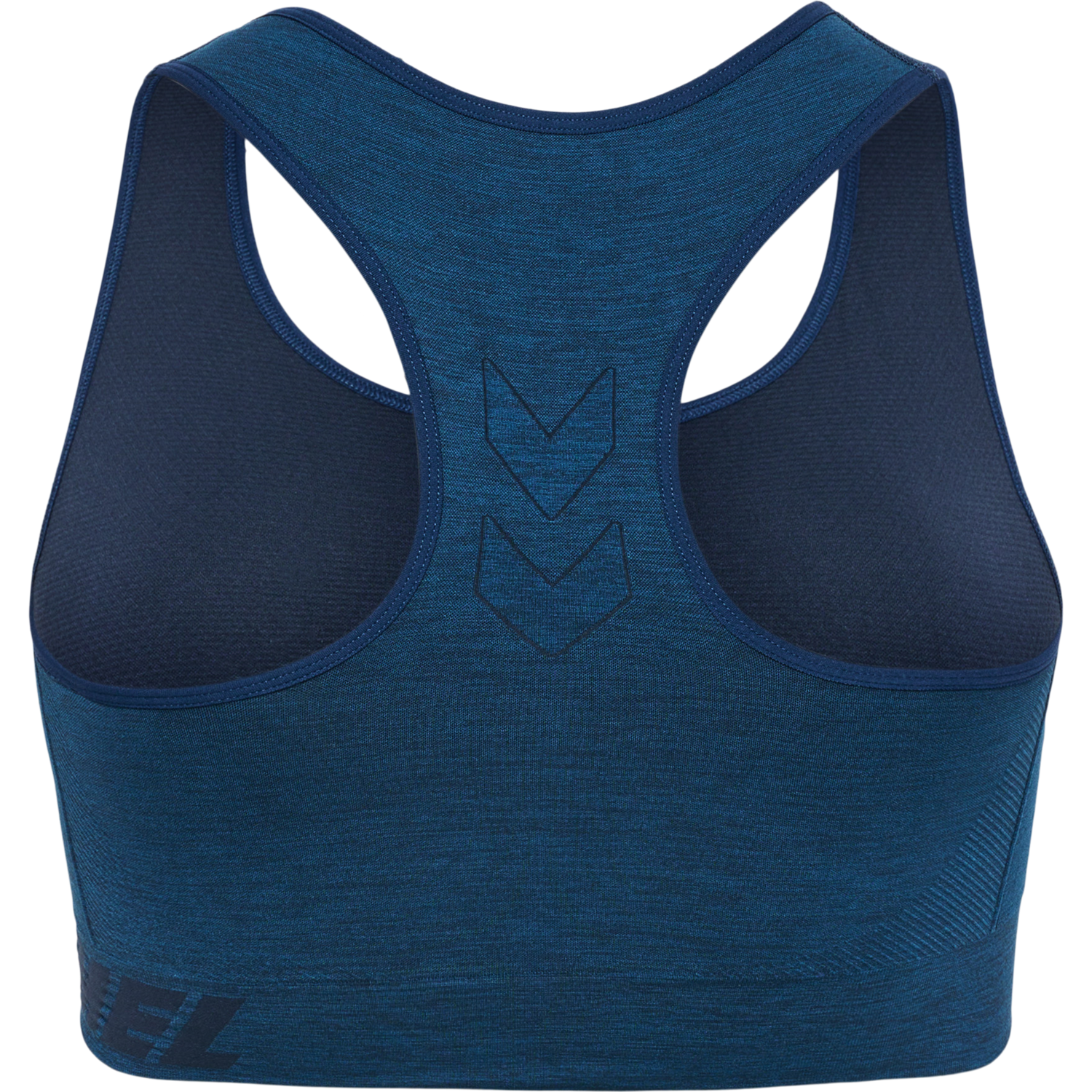 hmlTE CURVE SEAMLESS SPORTS BRA, INSIGNIA BLUE MELANGE, packshot