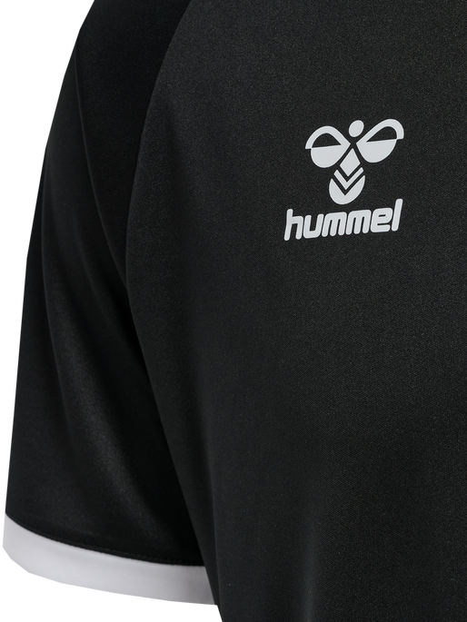 hmlCORE VOLLEY TEE, BLACK, packshot