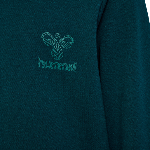 hmlFASTWO HOODIE, DEEP TEAL hmlFASTWO HOODIE, DEEP TEAL, packshot