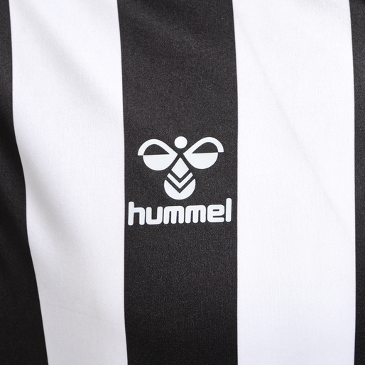 hmlCORE XK STRIPED JERSEY S/S, BLACK/WHITE hmlCORE XK STRIPED JERSEY S/S, BLACK/WHITE, packshot