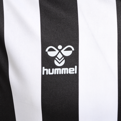 hmlCORE XK STRIPED JERSEY S/S, BLACK, packshot