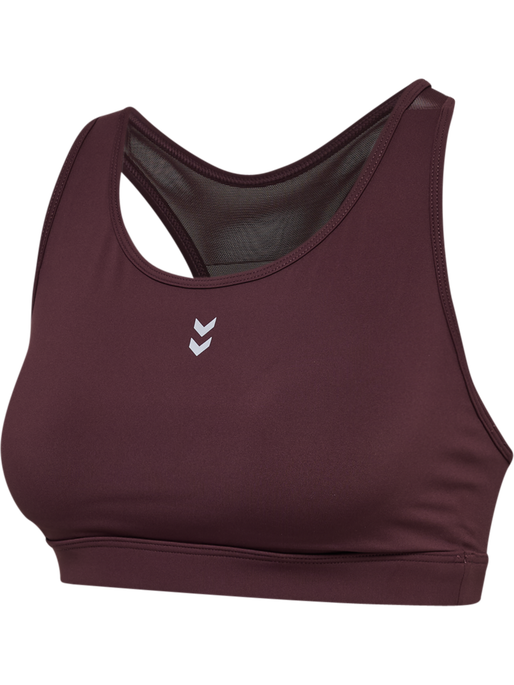 hmlPULSE MEDIUM SUPPORT BRA, FUDGE hmlPULSE MEDIUM SUPPORT BRA, FUDGE, packshot
