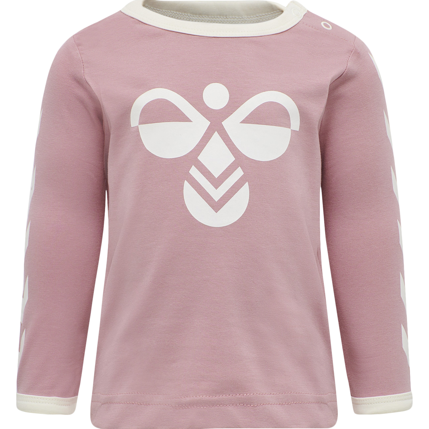 hmlFLIPPER T-SHIRT L/S, WOODROSE, packshot