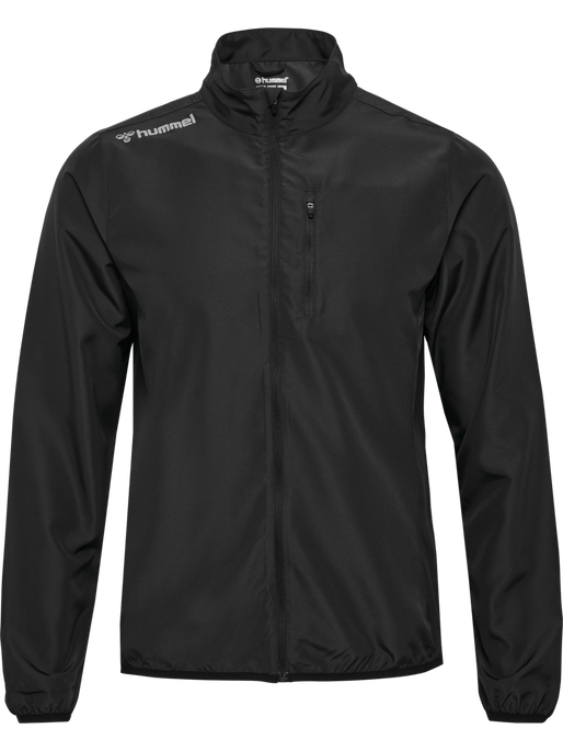hmlRUN JACKET, BLACK, packshot