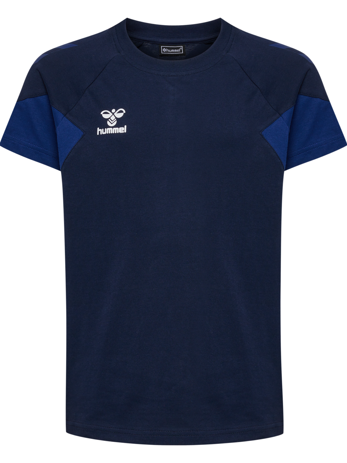 hmlTRAVEL T-SHIRT S/S KIDS, MARINE, packshot