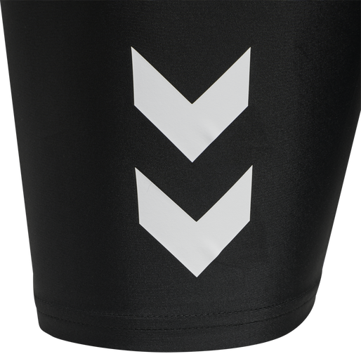 hmlTE TOPAZ 2-PACK TIGHT SHORTS, BLACK/BLACK, packshot