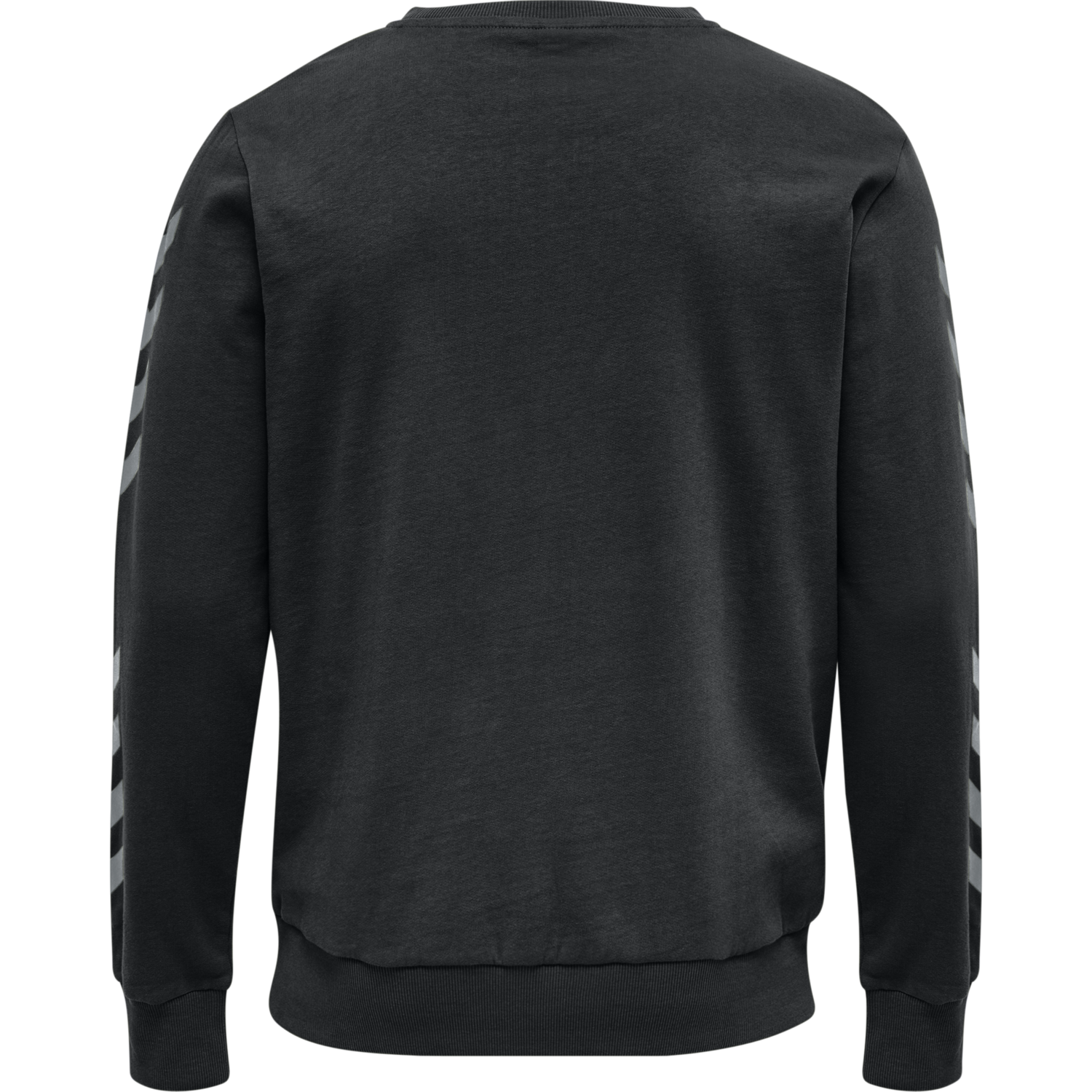 hmlLEGACY CHEVRON SWEATSHIRT, BLACK, packshot
