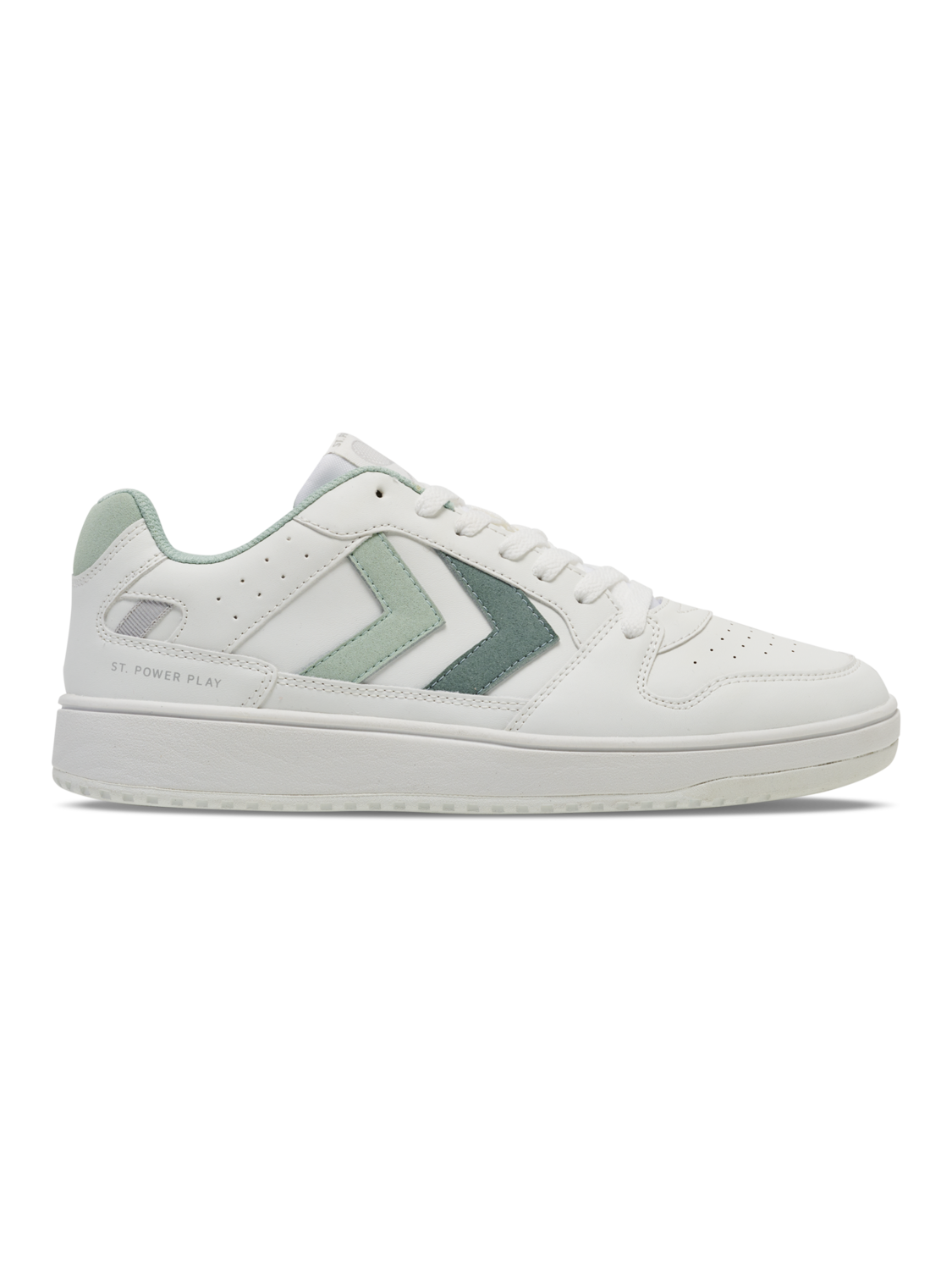 ST. POWER PLAY WMNS, WHITE/ERAYISH GREEN, packshot