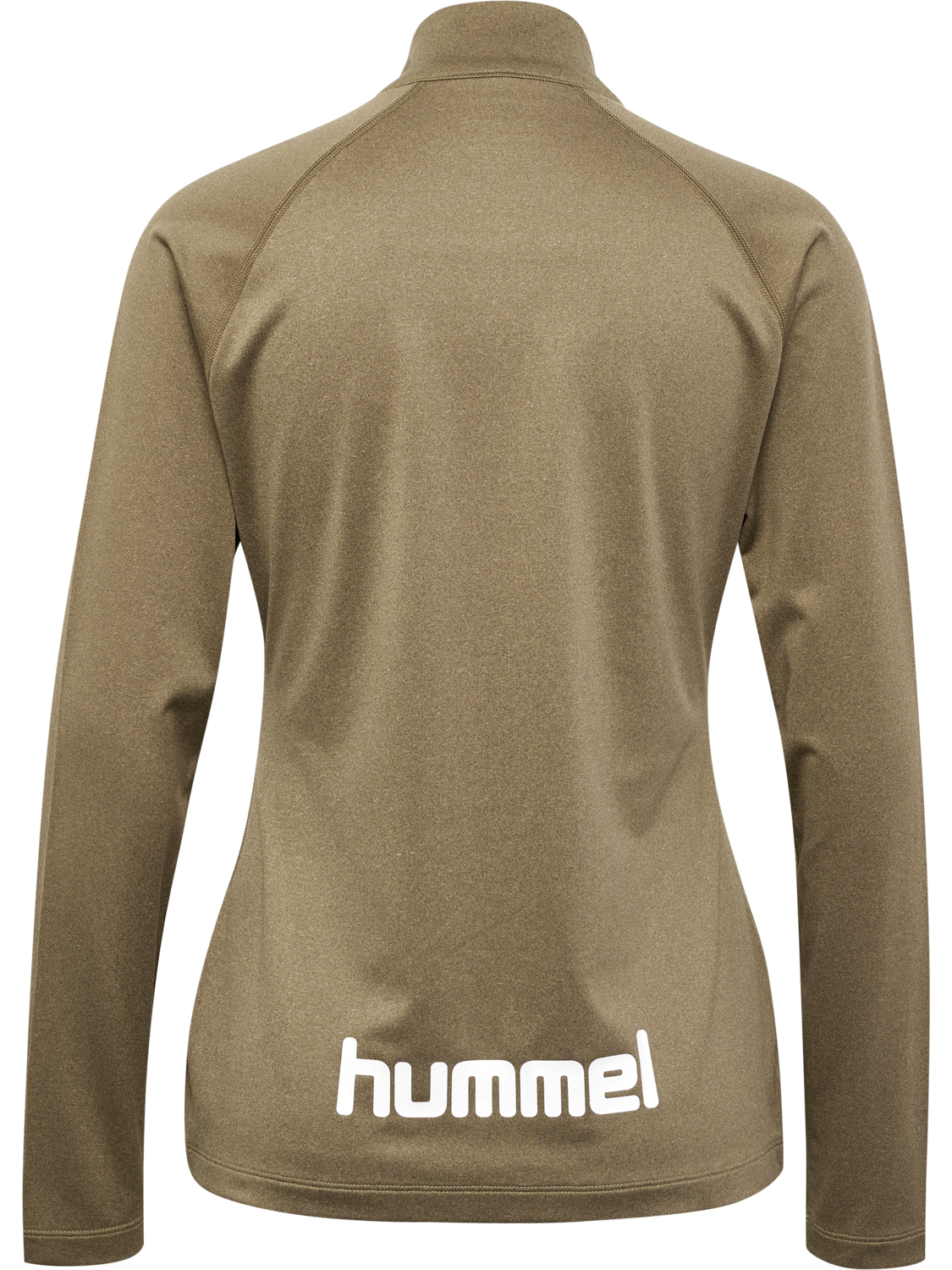 hmlSPRINT HALF ZIP WOMAN, WINTER TWIG MELANGE, packshot