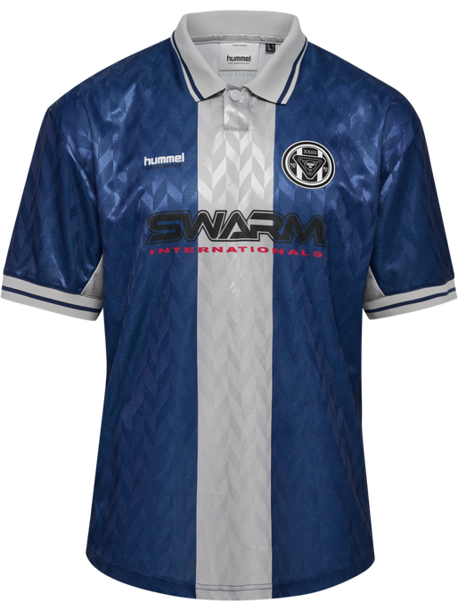 hmlLOOSE FB JERSEY S/S, ESTATE BLUE hmlLOOSE FB JERSEY S/S, ESTATE BLUE, packshot