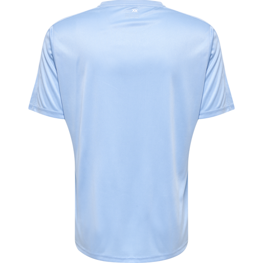 hmlCORE XK POLY JERSEY S/S, ARGENTINA BLUE, packshot