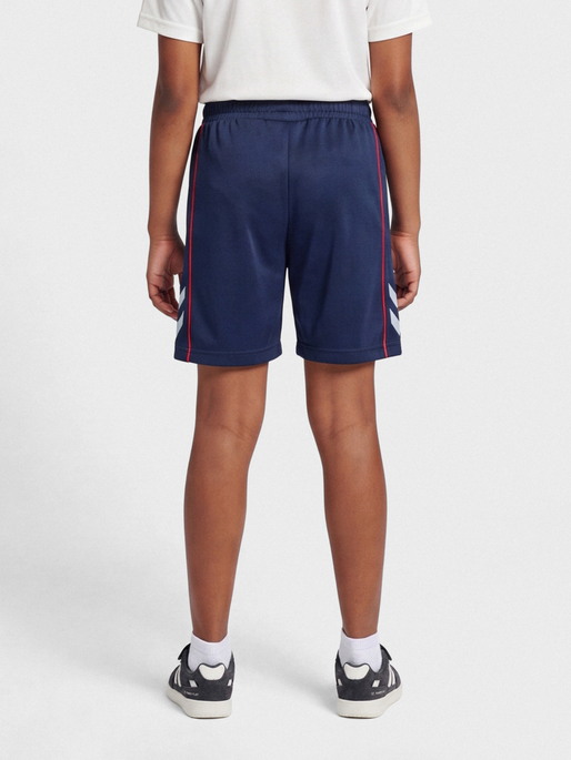 hmlJR INTERLOCK ADJUST SHORTS, DRESS BLUES, model