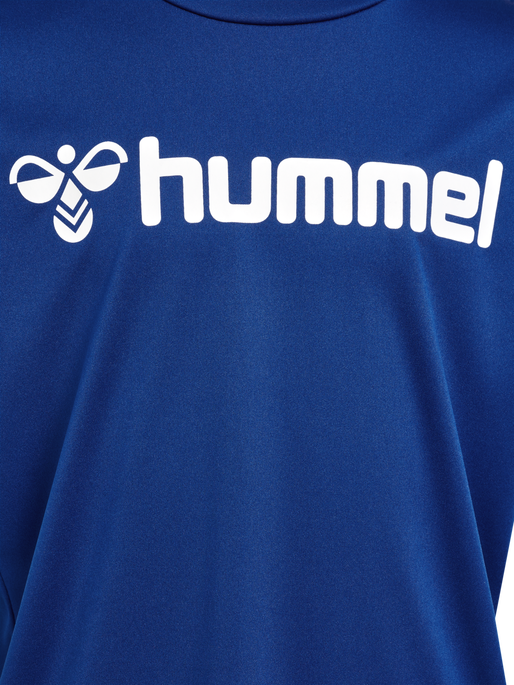 hmlLOGO JERSEY S/S KIDS, TRUE BLUE hmlLOGO JERSEY S/S KIDS, TRUE BLUE, packshot