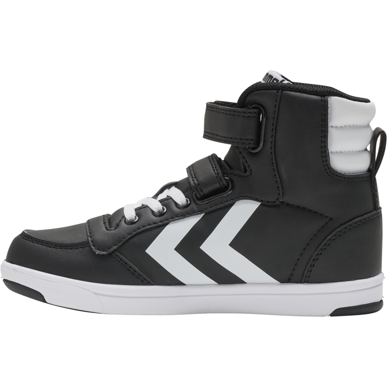 STADIL LIGHT QUICK HIGH JR, BLACK/WHITE, packshot