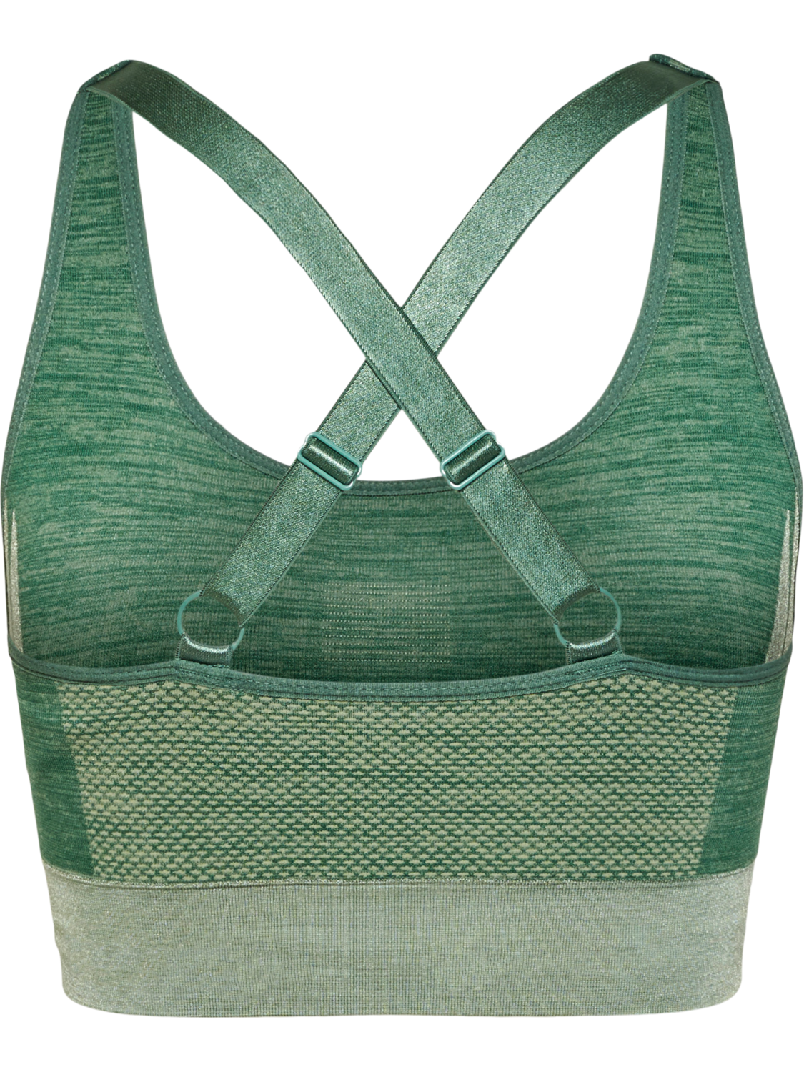 hmlCLEA SEAMLESS  SPORTS TOP, LAUREL WREATH/LILY PAD MELANGE, packshot