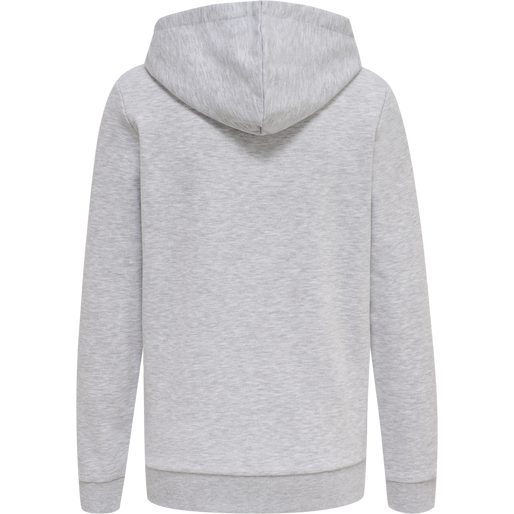 hmlOLIVIA HOODIE, LIGHT GREY MELANGE, packshot