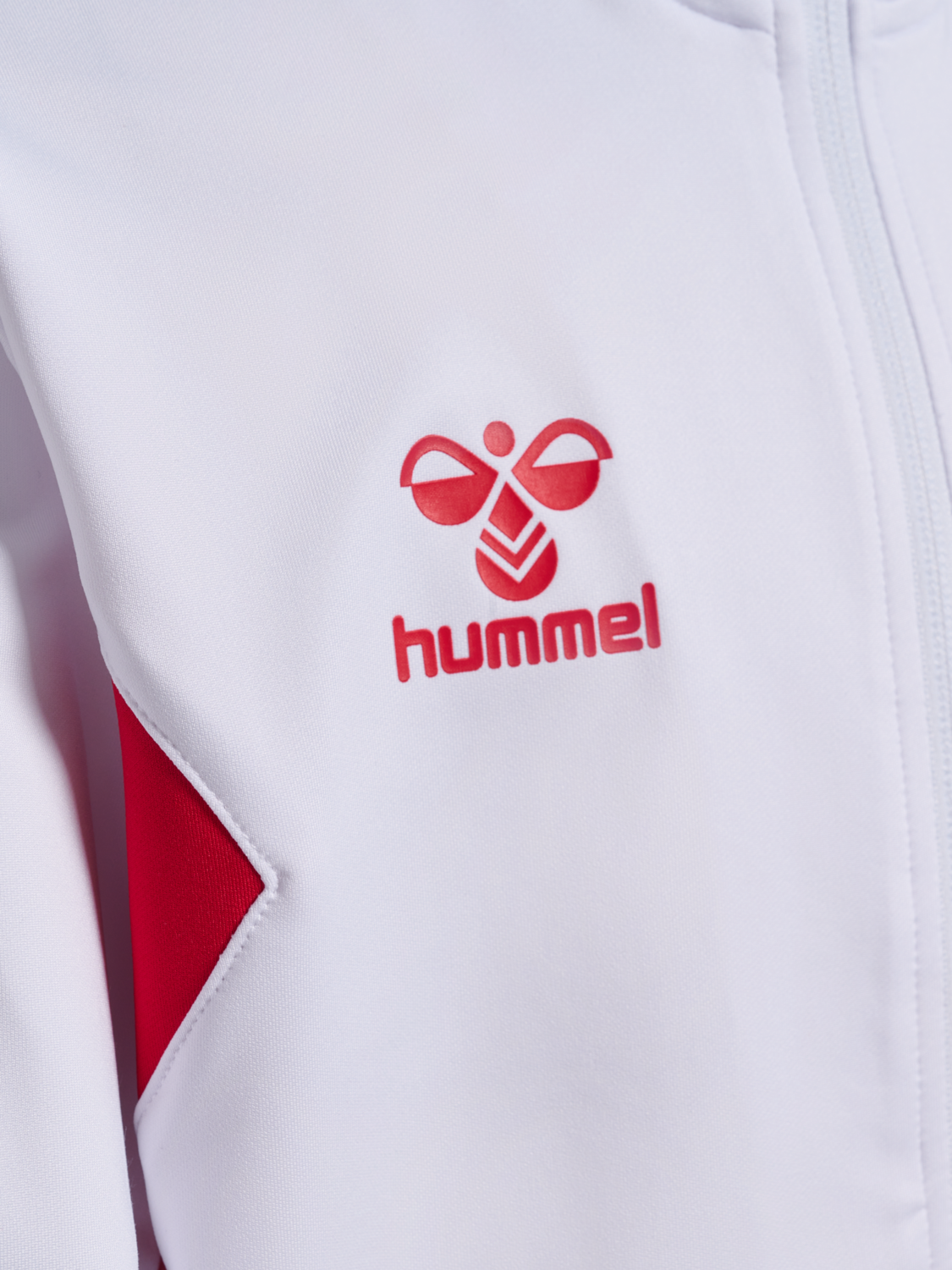 1FCK 23/24 LINE UP JACKET KIDS, WHITE/TRUE RED, packshot