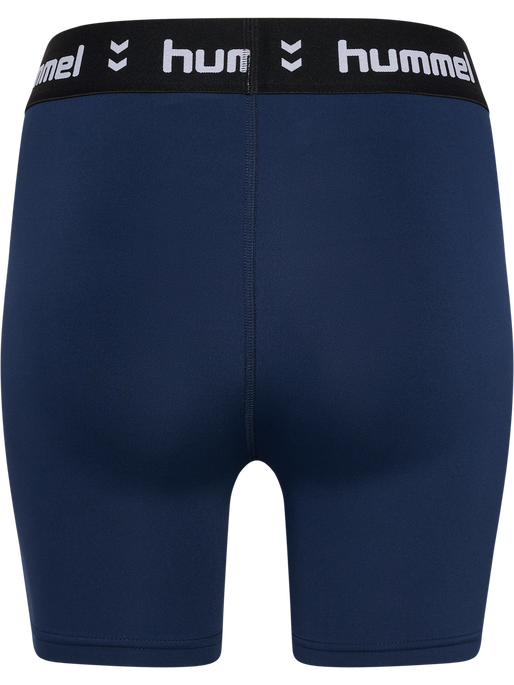 hmlPULSE MID WAIST SHORT TIGHTS, DRESS BLUES, packshot
