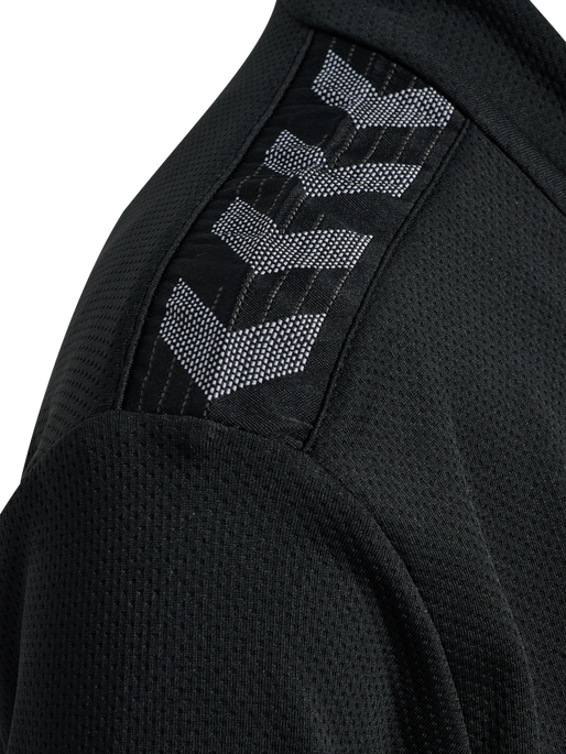 hmlAUTHENTIC PL ZIP JACKET WOMAN, BLACK, packshot