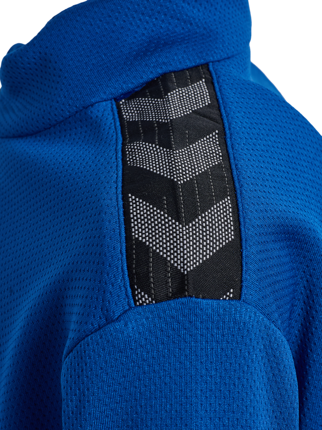 hmlAUTHENTIC HALF ZIP SWEAT KIDS, TRUE BLUE, packshot