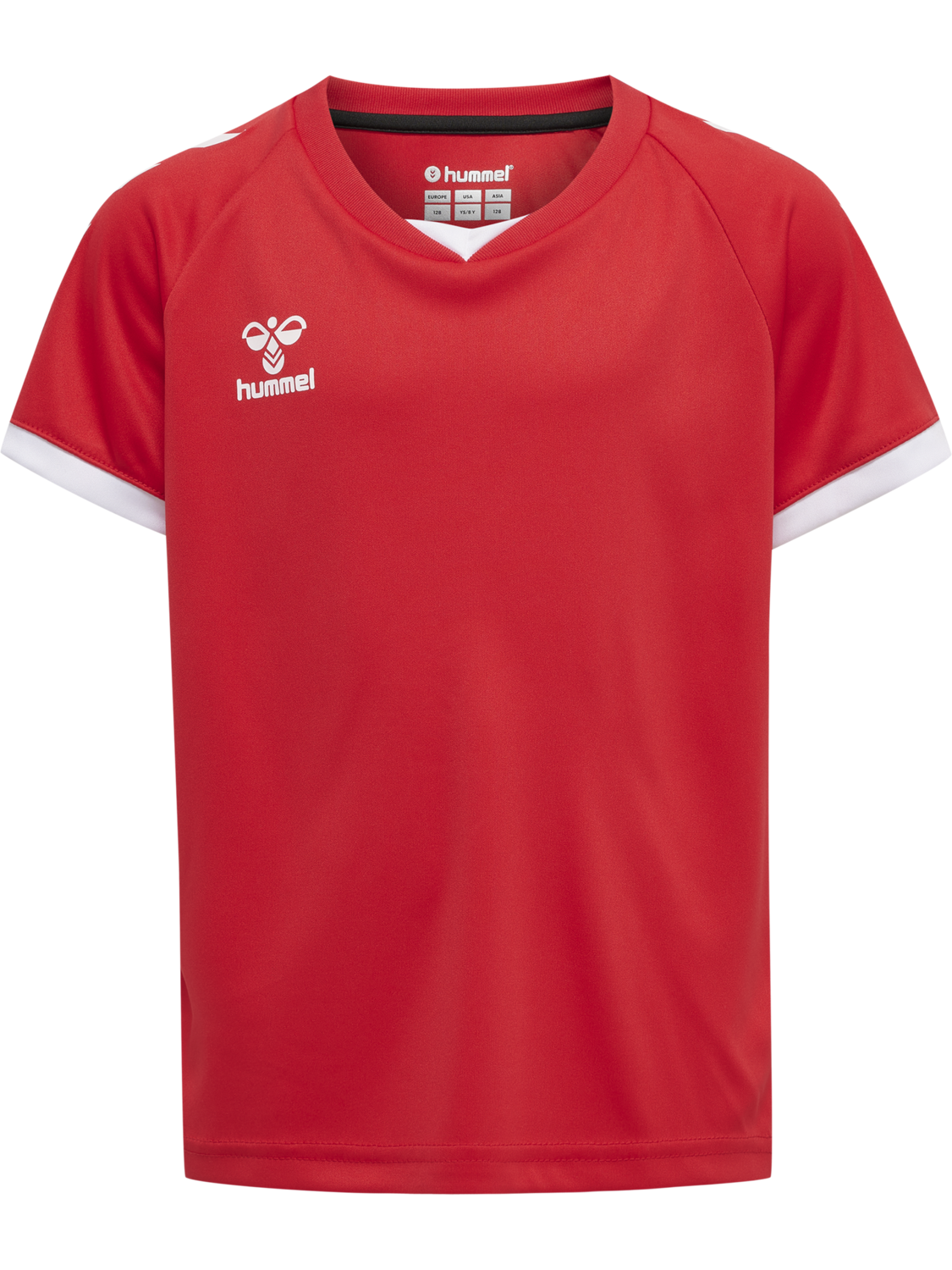 hmlCORE VOLLEY TEE KIDS, TRUE RED, packshot