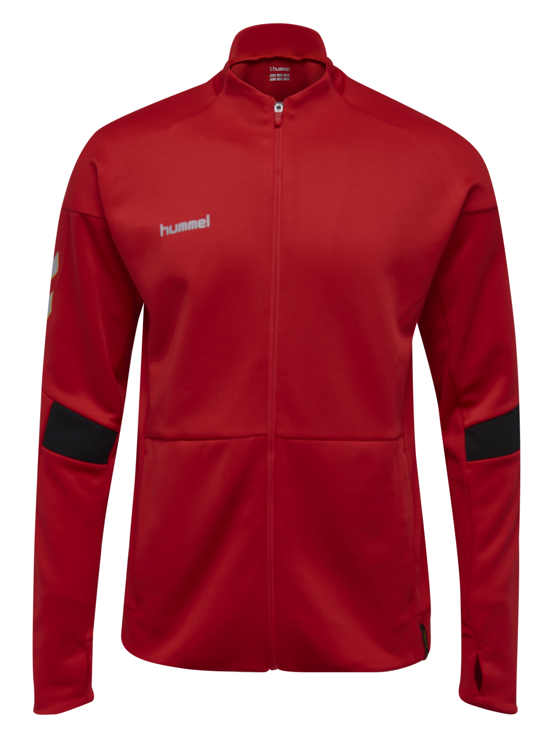 TECH MOVE POLY ZIP JACKET, TRUE RED, packshot