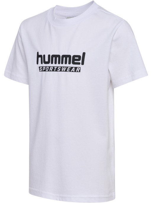 hmlJR BASE T-SHIRT S/S, WHITE, packshot