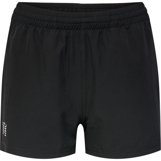 hmlCOURT WOVEN SHORTS WOMAN, BLACK, packshot