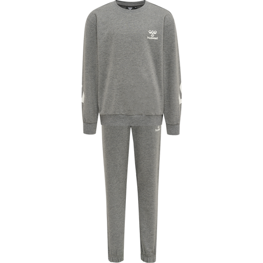 hmlVENTI TRACKSUIT, MEDIUM MELANGE, packshot