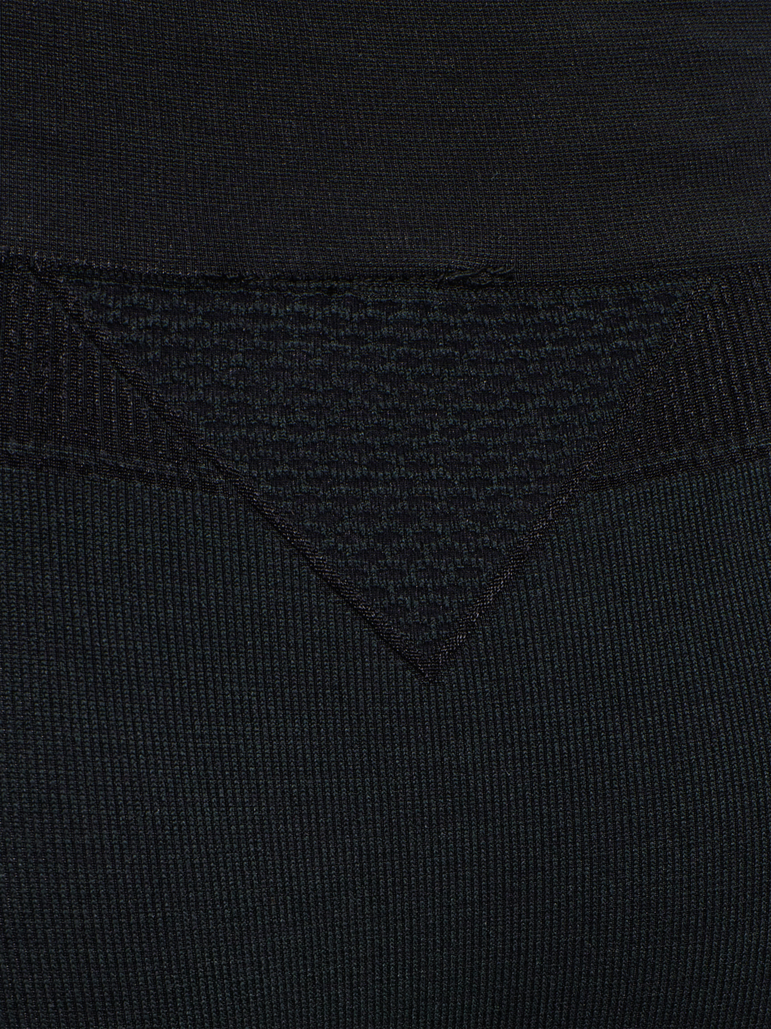hmlCLEA SEAMLESS MID WAIST TIGHTS, BLACK MELANGE, packshot