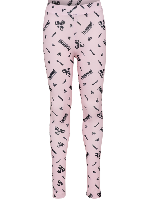 hmlJR GYM TIGHTS, BARELY PINK hmlJR GYM TIGHTS, BARELY PINK, packshot