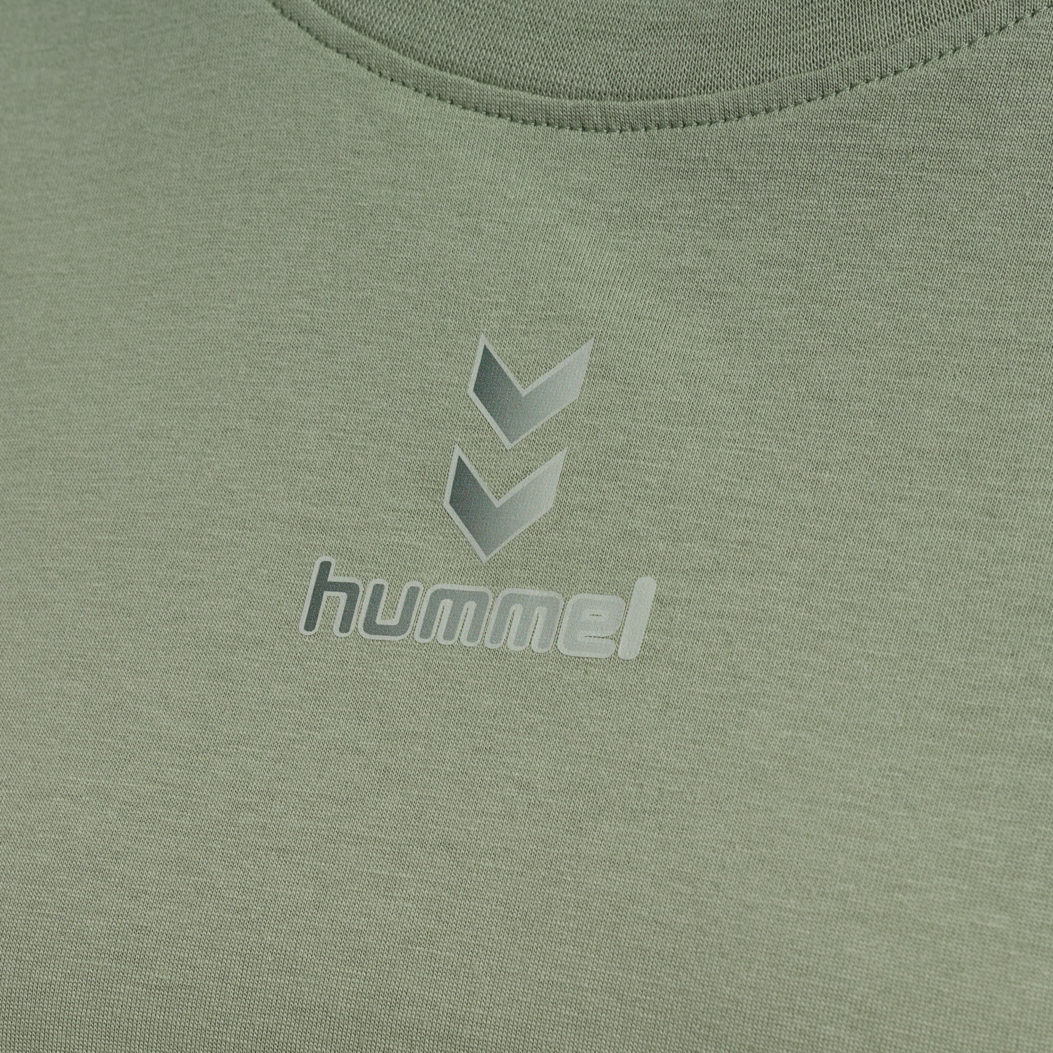 hmlACTIVE CHEVRONS CO TEE S/S WOMAN, SEA SPRAY, packshot